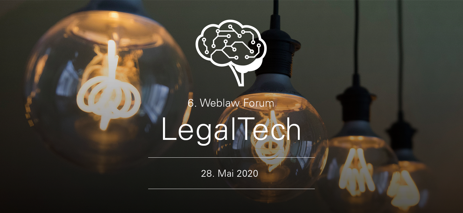 Weblaw Forum Legal Tech 2020